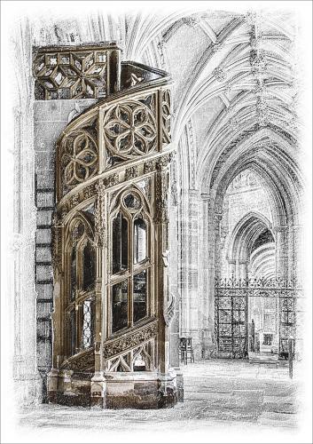 North Aisle Staircase, Ely Cathedral