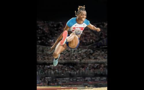 Lorraine Ugen Long Jump