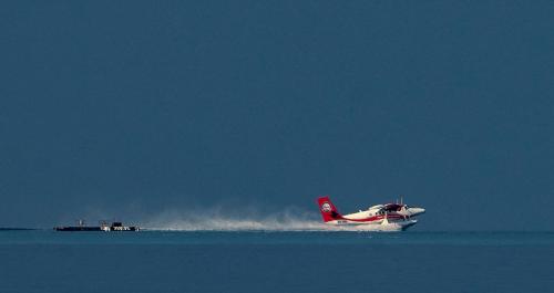 Travel_Paul Dobson_Maldivian Airways at take-off